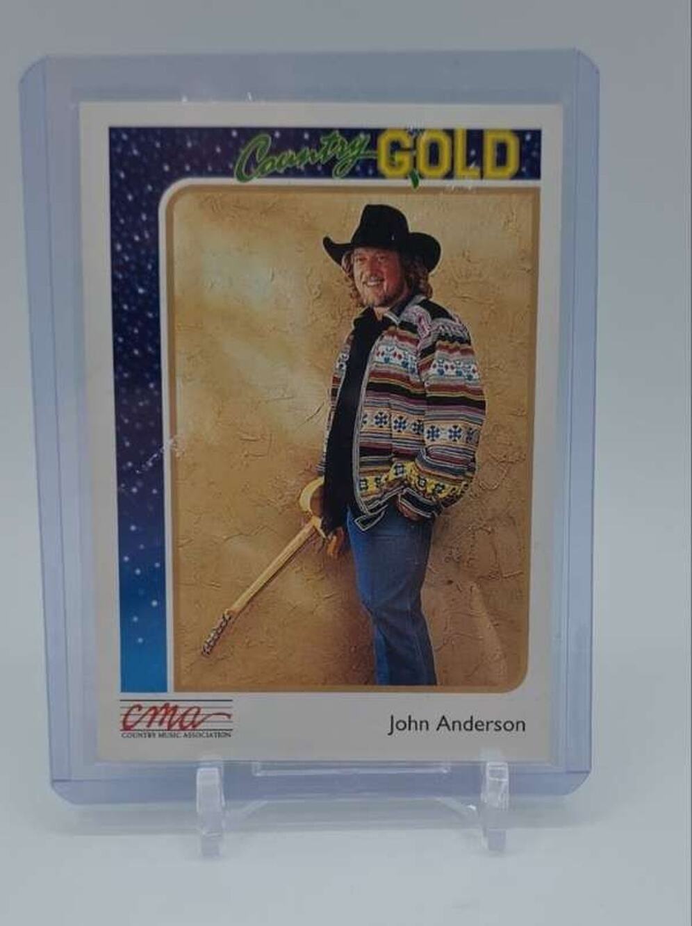 1992 Sterling Country Gold #17 John Anderson Card